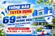 THÔNG BÁO: Tuyển dụng Giảng viên cơ hữu trình độ Thạc sĩ - Năm 2026 - Đợt bổ sung